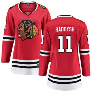 Taylor Raddysh Women's Fanatics Branded Chicago Blackhawks Breakaway Red Home Jersey