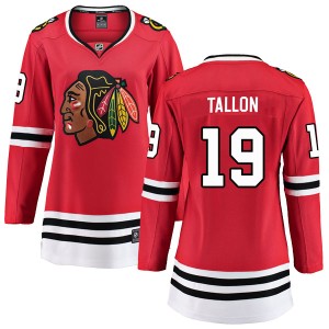 Dale Tallon Women's Fanatics Branded Chicago Blackhawks Breakaway Red Home Jersey