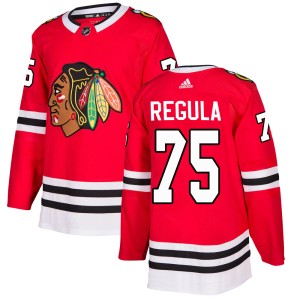 Alec Regula Youth Adidas Chicago Blackhawks Authentic Red Home Jersey