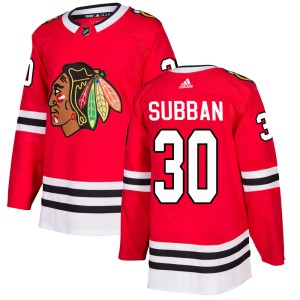 Malcolm Subban Youth Adidas Chicago Blackhawks Authentic Red ized Home Jersey