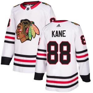 Patrick Kane Men's Adidas Chicago Blackhawks Authentic White Jersey