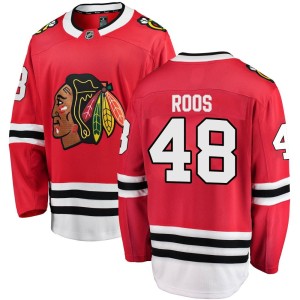 Filip Roos Youth Fanatics Branded Chicago Blackhawks Breakaway Red Home Jersey