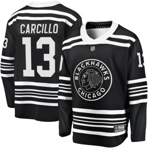 Daniel Carcillo Men's Fanatics Branded Chicago Blackhawks Premier Black Breakaway Alternate 2019/20 Jersey