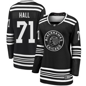 Taylor Hall Women's Fanatics Branded Chicago Blackhawks Premier Black Breakaway Alternate 2019/20 Jersey