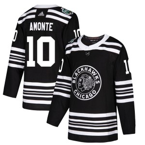 Tony Amonte Youth Adidas Chicago Blackhawks Authentic Black 2019 Winter Classic Jersey