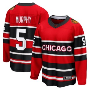 Connor Murphy Men's Fanatics Branded Chicago Blackhawks Breakaway Red Special Edition 2.0 Jersey