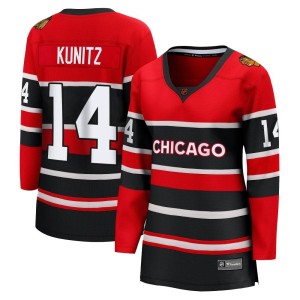 Chris Kunitz Women's Fanatics Branded Chicago Blackhawks Breakaway Red Special Edition 2.0 Jersey