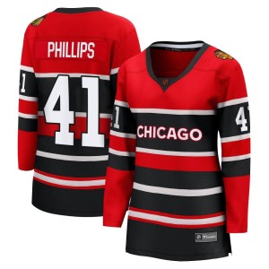 Isaak Phillips Women's Fanatics Branded Chicago Blackhawks Breakaway Red Special Edition 2.0 Jersey