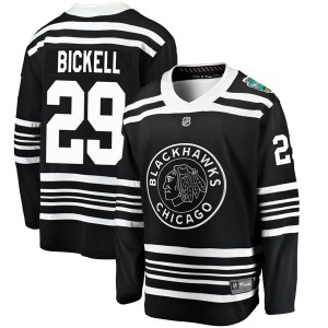 Bryan Bickell Youth Fanatics Branded Chicago Blackhawks Breakaway Black 2019 Winter Classic Jersey