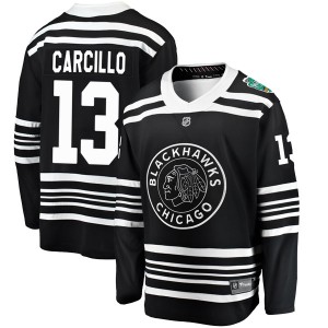 Daniel Carcillo Youth Fanatics Branded Chicago Blackhawks Breakaway Black 2019 Winter Classic Jersey