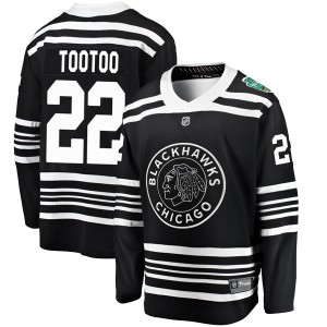 Jordin Tootoo Youth Fanatics Branded Chicago Blackhawks Breakaway Black 2019 Winter Classic Jersey