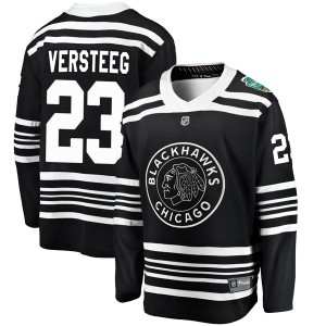 Kris Versteeg Youth Fanatics Branded Chicago Blackhawks Breakaway Black 2019 Winter Classic Jersey