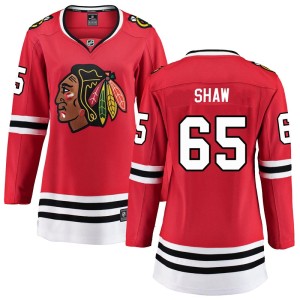 Andrew Shaw Women's Fanatics Branded Chicago Blackhawks Breakaway Red Home Jersey